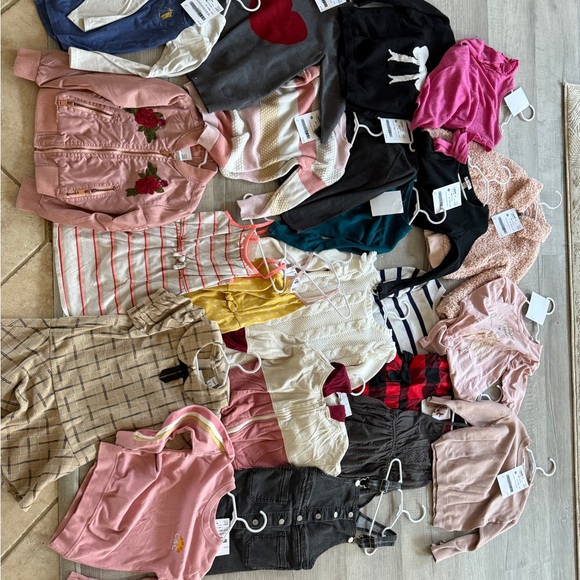Splendid Kids Sweaters & Tops - Pink, Red, Yellow, Black, White - Picture 1 of 4